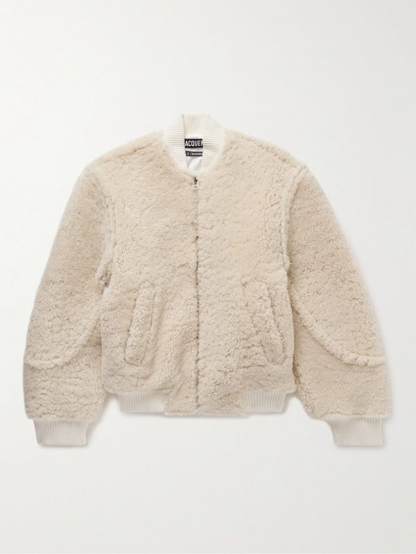 Pilou Shearling Bomber Jacket Pilou Shearling Bomber Jacket