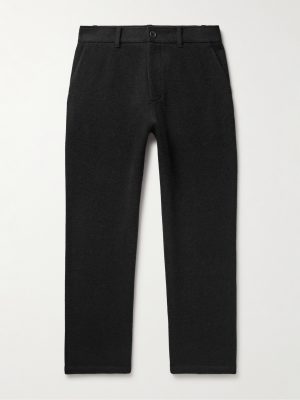 Straight-Leg Cashmere Trousers