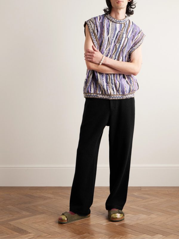 Straight-Leg Cashmere Trousers - OU Straight-Leg Cashmere Trousers - OU