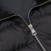 Ribbed Cotton-Blend Chenille and Quilted Shell Down Zip-Up Cardigan - CU