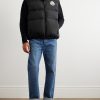 Almaz Logo-Appliquéd Two-Tone Quilted Shell Down Gilet - OU