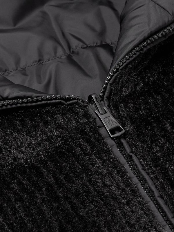 Tejat Reversible Logo-Appliquéd Corduroy and Shell Hooded Down Jacket - CU Tejat Reversible Logo-Appliquéd Corduroy and Shell Hooded Down Jacket - CU