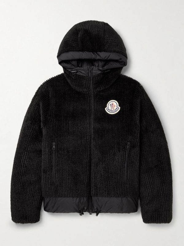 Tejat Reversible Logo-Appliquéd Corduroy and Shell Hooded Down Jacket Tejat Reversible Logo-Appliquéd Corduroy and Shell Hooded Down Jacket