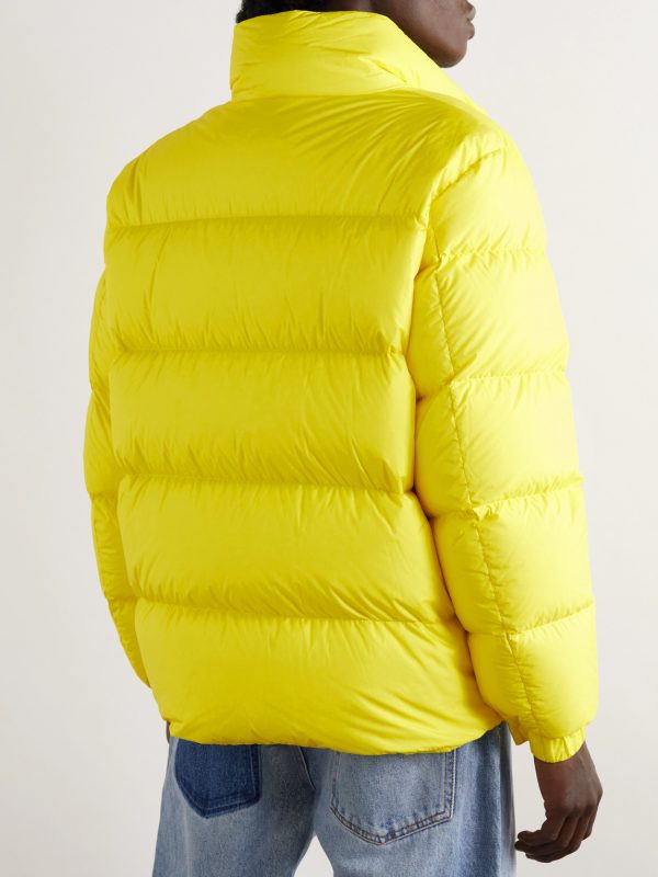 Citala Logo-Appliquéd Quilted Shell Down Jacket - BK