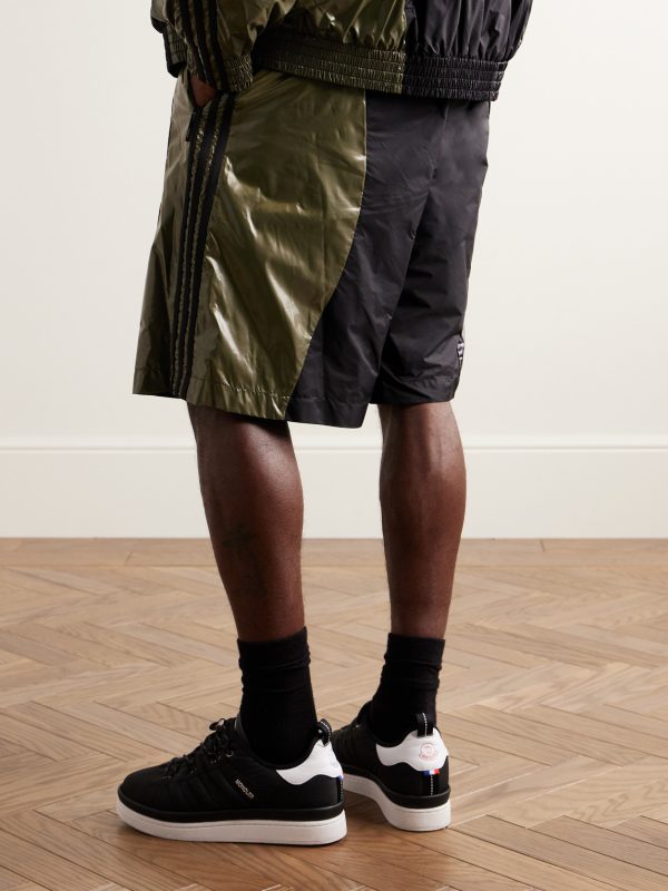 + adidas Originals Colour-Block Shell Shorts - BK + adidas Originals Colour-Block Shell Shorts - BK