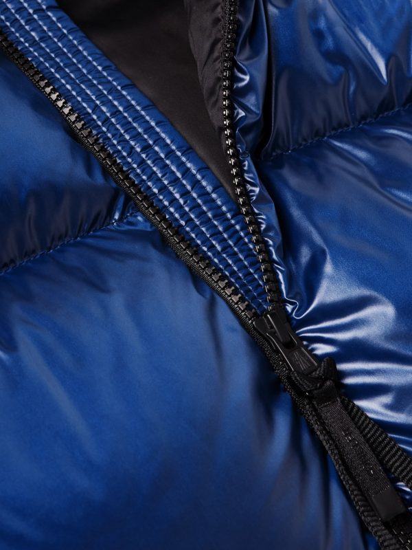 7 Moncler FRGMT Hiroshi Fujiwara Marsh Quilted Shell Hooded Down Gilet - CU