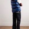 7 Moncler FRGMT Hiroshi Fujiwara Marsh Quilted Shell Hooded Down Gilet - OU