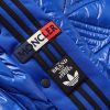 + adidas Originals Chambery Canvas-Trimmed Quilted Glossed-Shell Hooded Down Jacket - E1