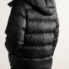 + adidas Originals Alpbach Quilted Logo-Jacquard Shell Hooded Down Jacket - BK + adidas Originals Alpbach Quilted Logo-Jacquard Shell Hooded Down Jacket - BK