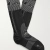 + adidas Originals Logo-Jacquard Ribbed Recycled Stretch-Knit Socks + adidas Originals Logo-Jacquard Ribbed Recycled Stretch-Knit Socks