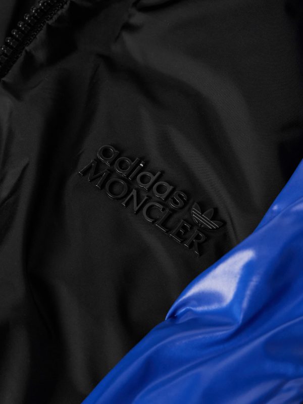 + adidas Originals Balzers Logo-Appliquéd Striped Panelled Shell Hooded Down Jacket - E1 + adidas Originals Balzers Logo-Appliquéd Striped Panelled Shell Hooded Down Jacket - E1