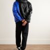 + adidas Originals Balzers Logo-Appliquéd Striped Panelled Shell Hooded Down Jacket - OU + adidas Originals Balzers Logo-Appliquéd Striped Panelled Shell Hooded Down Jacket - OU