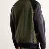 + adidas Originals Logo-Appliquéd Glossed Shell-Trimmed Tech-Jersey Track Jacket - BK + adidas Originals Logo-Appliquéd Glossed Shell-Trimmed Tech-Jersey Track Jacket - BK
