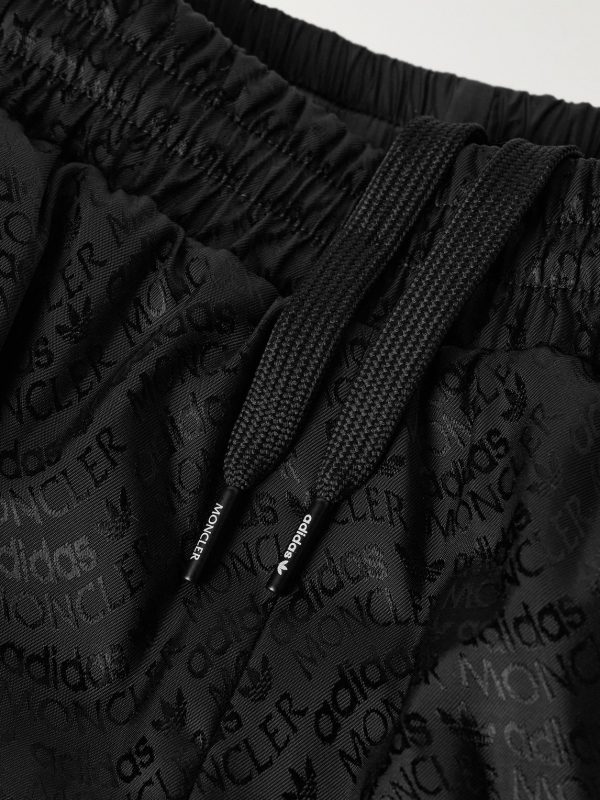 + adidas Originals Straight-Leg Reversible Logo-Jacquard Shell Down Sweatpants - CU + adidas Originals Straight-Leg Reversible Logo-Jacquard Shell Down Sweatpants - CU