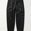 + adidas Originals Straight-Leg Reversible Logo-Jacquard Shell Down Sweatpants + adidas Originals Straight-Leg Reversible Logo-Jacquard Shell Down Sweatpants