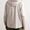 7 Moncler FRGMT Hiroshi Fujiwara Dotter Crinkled-Shell Hooded Jacket - BK 7 Moncler FRGMT Hiroshi Fujiwara Dotter Crinkled-Shell Hooded Jacket - BK