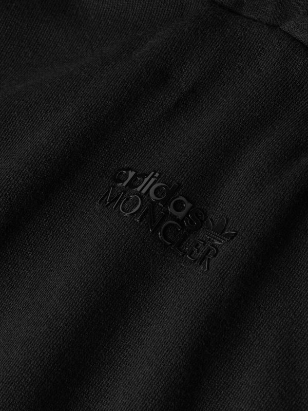 + adidas Originals Shell-Trimmed Logo-Appliquéd Cotton-Jersey Hoodie - CU