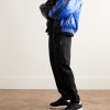 + adidas Originals Tapered Shell-Trimmed Cotton-Jersey Sweatpants - OU + adidas Originals Tapered Shell-Trimmed Cotton-Jersey Sweatpants - OU