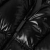 + adidas Originals Beiser Tech Jersey-Trimmed Quilted Glossed-Shell Hooded Down Jacket - CU