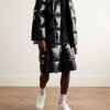 + adidas Originals Beiser Tech Jersey-Trimmed Quilted Glossed-Shell Hooded Down Jacket - OU