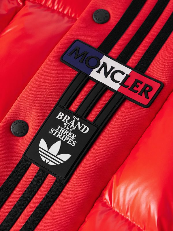 + adidas Originals Bozon Tech Jersey-Trimmed Quilted Glossed-Shell Down Gilet - CU + adidas Originals Bozon Tech Jersey-Trimmed Quilted Glossed-Shell Down Gilet - CU