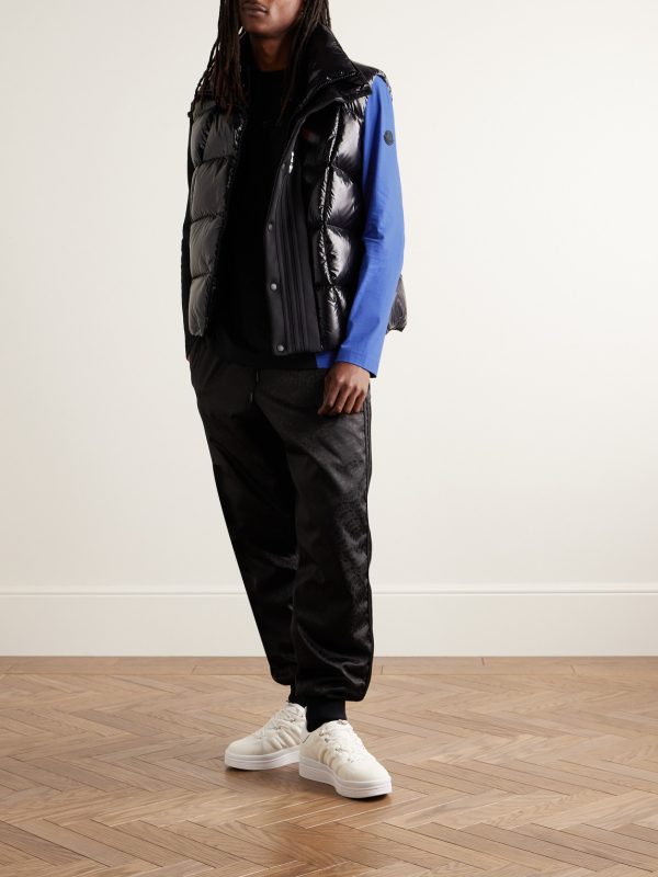 + adidas Originals Logo-Appliquéd Panelled Cotton-Piqué and Jersey T-Shirt - OU