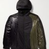 + adidas Originals Balzers Logo-Appliquéd Striped Panelled Shell Hooded Down Jacket + adidas Originals Balzers Logo-Appliquéd Striped Panelled Shell Hooded Down Jacket