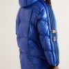 + adidas Originals Beiser Tech Jersey-Trimmed Quilted Glossed-Shell Hooded Down Jacket - BK