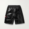 + adidas Originals Straight-Leg Tech Jersey-Trimmed Quilted Glossed-Shell Down Shorts + adidas Originals Straight-Leg Tech Jersey-Trimmed Quilted Glossed-Shell Down Shorts