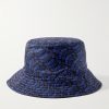 + adidas Originals Logo-Print Appliquéd Shell Bucket Hat - BK + adidas Originals Logo-Print Appliquéd Shell Bucket Hat - BK