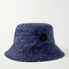 + adidas Originals Logo-Print Appliquéd Shell Bucket Hat + adidas Originals Logo-Print Appliquéd Shell Bucket Hat