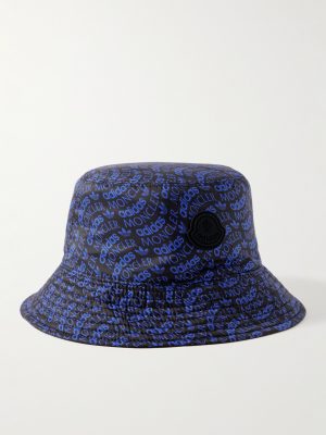 + adidas Originals Logo-Print Appliquéd Shell Bucket Hat