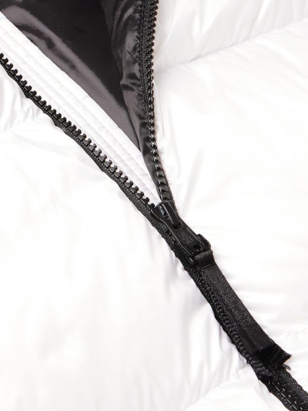 7 Moncler FRGMT Hiroshi Fujiwara Marsh Quilted Shell Hooded Down Gilet - CU