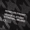 7 Moncler FRGMT Hiroshi Fujiwara Borage Quilted Houndstooth-Printed Felt Hooded Down Jacket - E1
