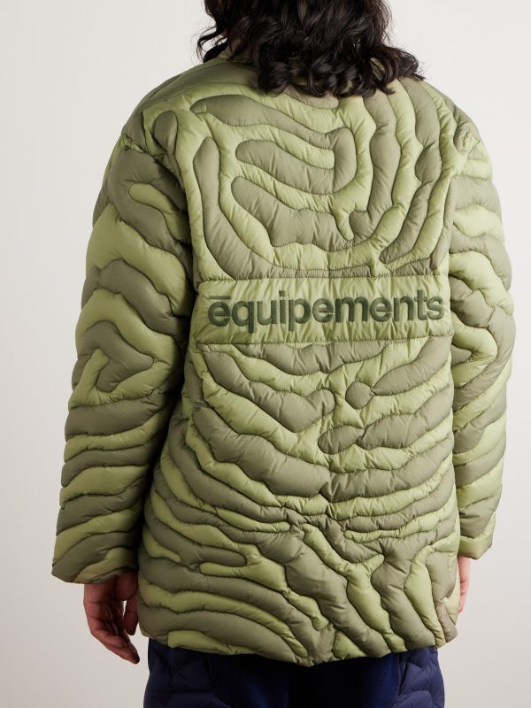 + Salehe Bembury Peano Quilted Ripstop Down Jacket - BK + Salehe Bembury Peano Quilted Ripstop Down Jacket - BK
