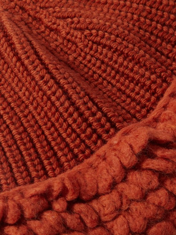 + Salehe Bembury Fringed Ribbed Wool Beanie - CU + Salehe Bembury Fringed Ribbed Wool Beanie - CU
