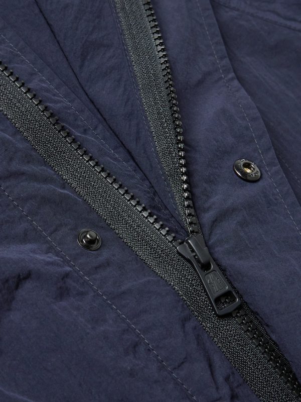 7 Moncler FRGMT Hiroshi Fujiwara Dotter Crinkled-Shell Hooded Jacket - CU 7 Moncler FRGMT Hiroshi Fujiwara Dotter Crinkled-Shell Hooded Jacket - CU