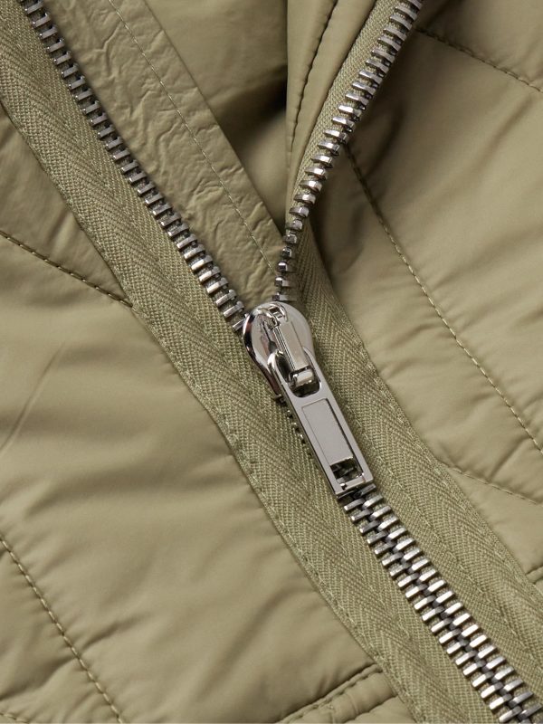 Quilted Shell Hooded Jacket - CU