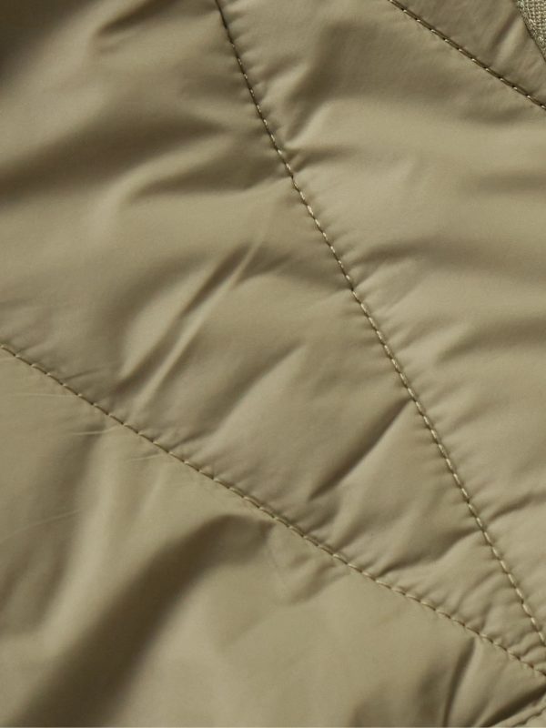 Quilted Shell Hooded Jacket - E1