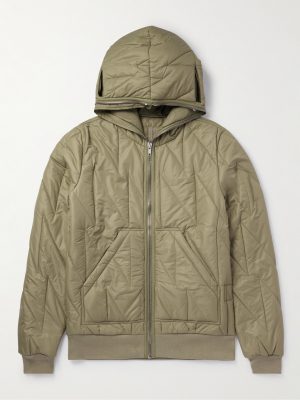 Quilted Shell Hooded Jacket Quilted Shell Hooded Jacket