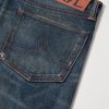Straight-Leg Distressed Selvedge Jeans - CU Straight-Leg Distressed Selvedge Jeans - CU