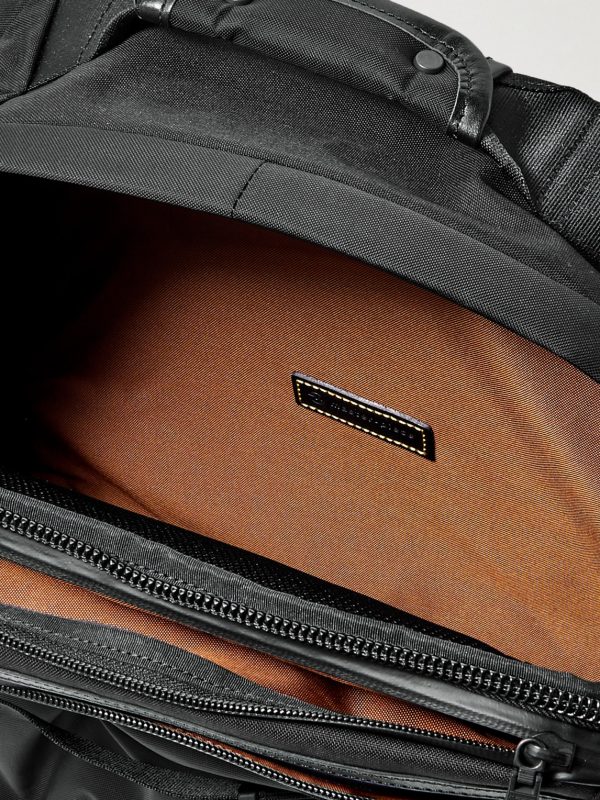 Potential 3Way Convertible Leather and Canvas-Trimmed CORDURA® MasterTeX Backpack - E1