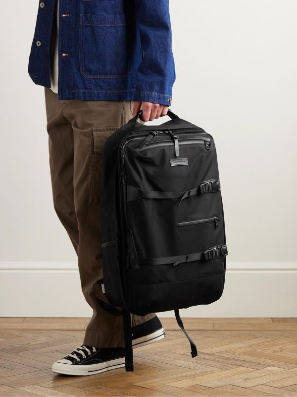 Potential 3Way Convertible Leather and Canvas-Trimmed CORDURA® MasterTeX Backpack - OU