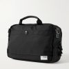 Potential Small Leather-Trimmed CORDURA® Nylon Messenger Bag - BK Potential Small Leather-Trimmed CORDURA® Nylon Messenger Bag - BK