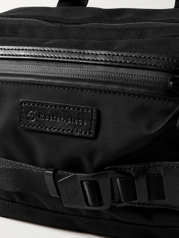 Potential Small Leather-Trimmed CORDURA® Nylon Messenger Bag - CU Potential Small Leather-Trimmed CORDURA® Nylon Messenger Bag - CU