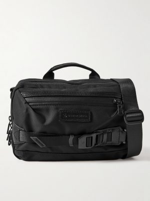 Potential Small Leather-Trimmed CORDURA® Nylon Messenger Bag Potential Small Leather-Trimmed CORDURA® Nylon Messenger Bag