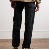 Slim-Fit Straight-Leg Belted Ecorepel® Bio Trousers - BK