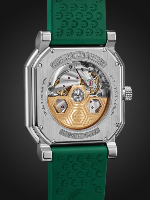 Maestro GC Sport Limited Edition Automatic Chronograph 39mm Titanium and Rubber Watch, Ref. No. GC2.0-TX-TN-02 - BK Maestro GC Sport Limited Edition Automatic Chronograph 39mm Titanium and Rubber Watch, Ref. No. GC2.0-TX-TN-02 - BK