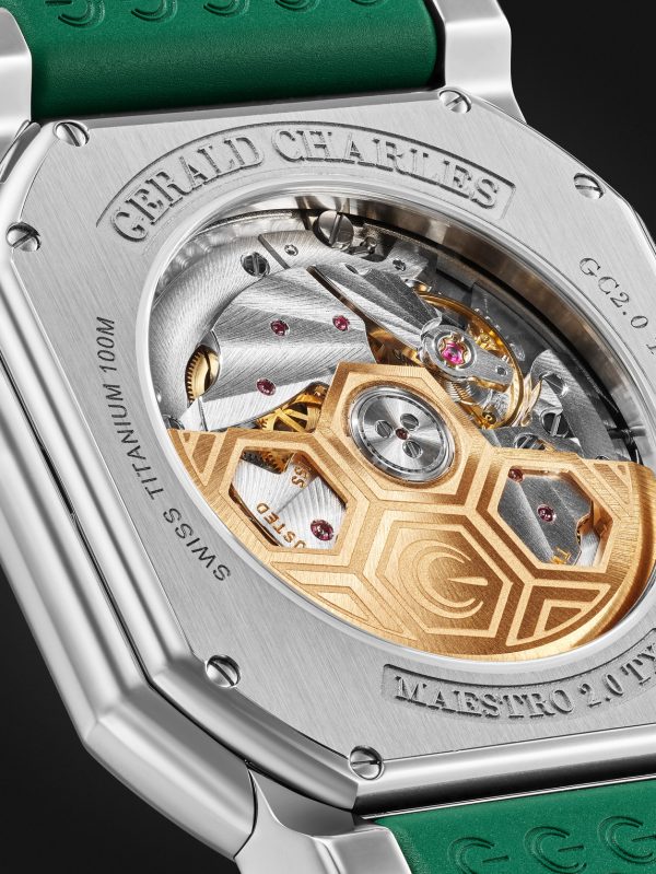 Maestro GC Sport Limited Edition Automatic Chronograph 39mm Titanium and Rubber Watch, Ref. No. GC2.0-TX-TN-02 - E1 Maestro GC Sport Limited Edition Automatic Chronograph 39mm Titanium and Rubber Watch, Ref. No. GC2.0-TX-TN-02 - E1