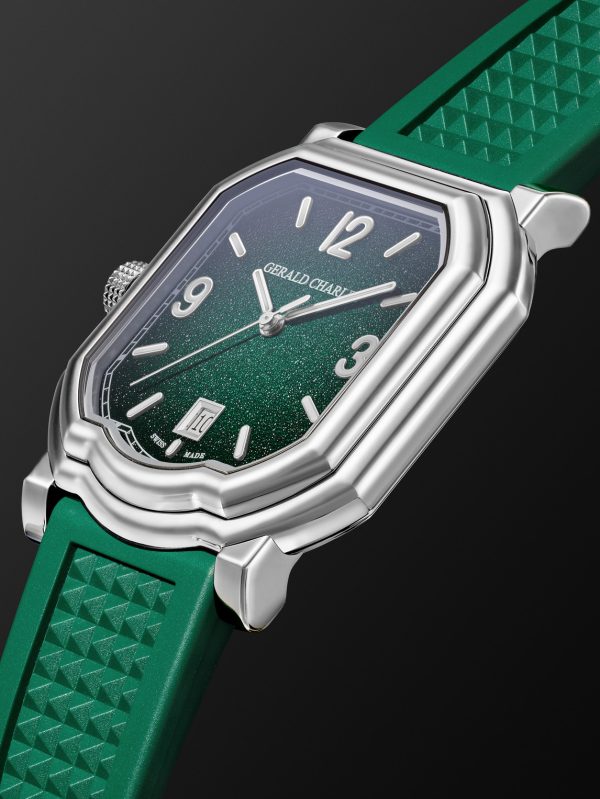Maestro GC Sport Limited Edition Automatic Chronograph 39mm Titanium and Rubber Watch, Ref. No. GC2.0-TX-TN-02 - FR Maestro GC Sport Limited Edition Automatic Chronograph 39mm Titanium and Rubber Watch, Ref. No. GC2.0-TX-TN-02 - FR